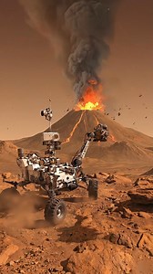 915K views · 9.4K reactions | VOLCANO ACTIVATED ON MARS A dramatic...