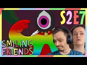 Smiling Friends REACTION // Season 2 Episode 7 // The Magical Red Jewel AKA Tyler Gets Fired
