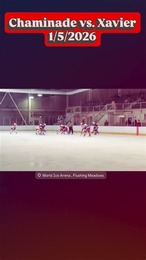 Another win in 2026 for the Chaminade High School JV Hockey Team - Let’s Go Flyers! 🏒 🔴✈️🟡🏒 Chaminade vs. Xavier Mon, Jan. 5, 2026 @ 7:00pm World Ice Arena Queens, NY #Chaminade #ChaminadeHighSchool #ChaminadeHockey #ChaminadeJVHockey #Flyers #RollFlyers #FlyersHockey #HighSchool #HighSchoolHockey #Hockey #HockeyGram #IceHockey #YouthHockey #HockeyGame #Sports #Game #Games #Instagram #Facebook #Stories #Posts #Video #Reels Chaminade.Hockey @CHSFlyers @Chaminade_HS @mattrad2011 @matthewraddi9