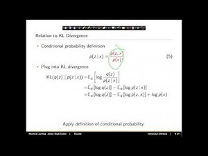Machine Learning: Variational Inference
