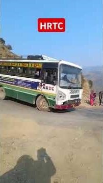 hrtc bus dengerous route bus #trending #viral #shortsfeed