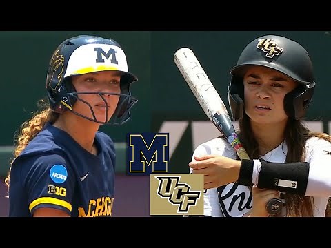 Michigan vs UCF Women's College Softball Highlights Full Game 2025