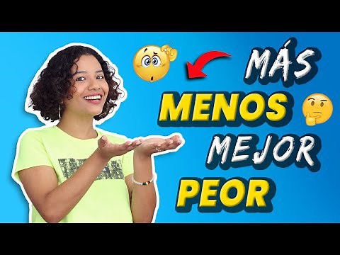 Más, Menos, Mejor, Peor 🥺👌Learn These Must-Know Spanish Comparatives