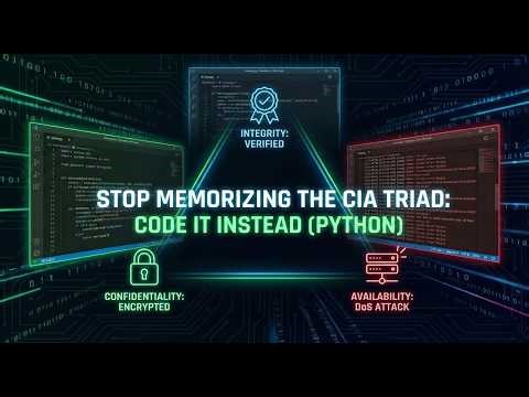 Stop Memorizing the CIA Triad: Code It Instead (Python)