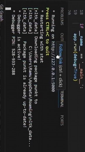 AI Chatbot using NLTK | CodeAlpha Intern Project Showcase #CodeAlpha #coding #programming #chatbot