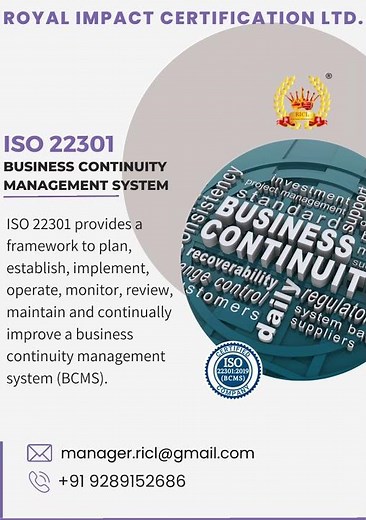 ISO 22301 business continuity management system explained BCMS explained ISO 22301 Explained