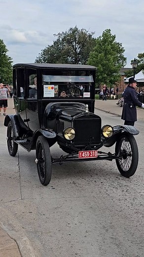 280K views · 6.6K reactions | 1921 Ford Model T Black Antique Drive By Engine Sound Old Car Festival Greenfield Village 2023 | Casey Faitel | Facebook