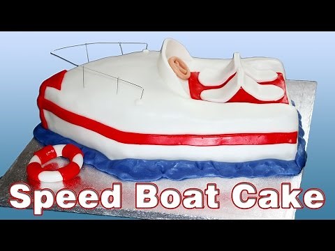 How to make a Speed Boat Cake