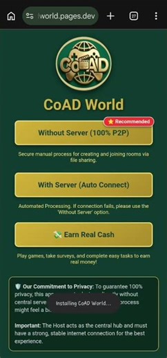 How to Download CoAD World