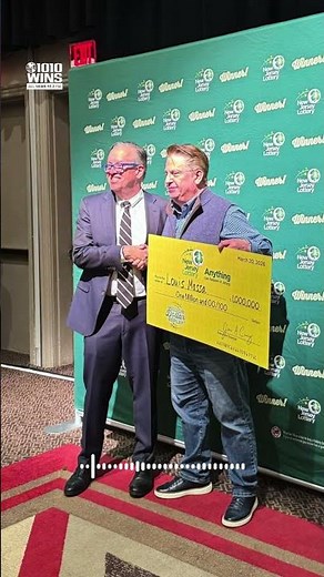 'So blessed': NJ dad celebrates after $1M lottery win