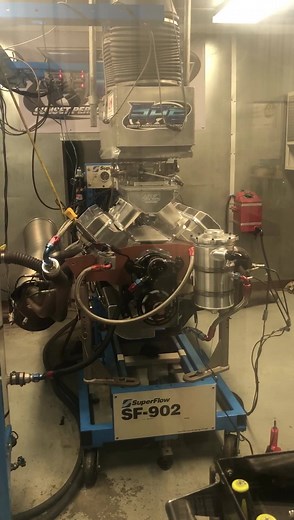 12K views · 245 reactions | Here is the final rip on a brand new 708 cubic inch 5” bore space BBC for Roy Matthews. This one made 1516 horsepower and 1133 torque and features Carrillo H-Beam steel rods, CP Pistons, HRE manifold,Callie’s Billet crank, Dailey dry sump pump,Brodix PB5000 block and heads CNC ported in house here at SPE. To say I’m pleased with this one would be an understatement! Thanks for allowing us this opportunity Roy! | Sunset Performance Engines LLC | Facebook
