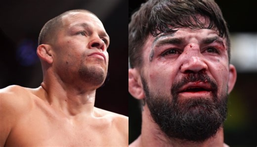 Fans react to Nate Diaz's MMA return for Mike Perry fight on Rousey vs. Carano undercard
