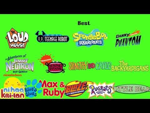 My Best To Worst Nickelodeon/Nick Jr Shows (NO OPINION BASHING)