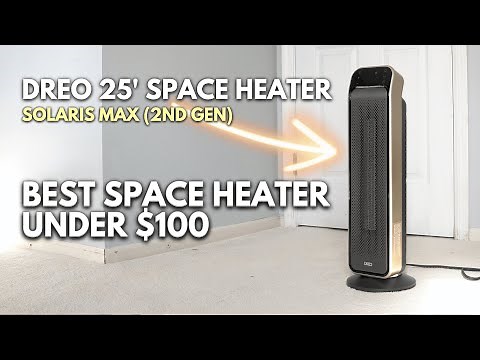 DREO 25" Solaris Max - Best Space Heater on Amazon under $100