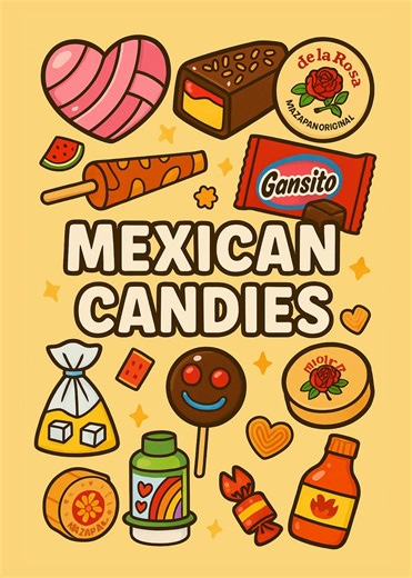 Mexican Candy Kawaii Coloring Book | Cute Dulces Típicos Printable | Digital Download PDF | Fun Coloring Pages for Kids & Adults - Etsy Canada
