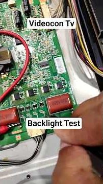 LED TV Backlight Faulty? Check Panel with This Bypass Trick! 📺 #ledpanelrepair