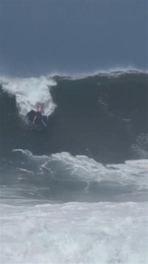 Who Rides a 20-Foot Wave on a Raft?! 🌊🔥