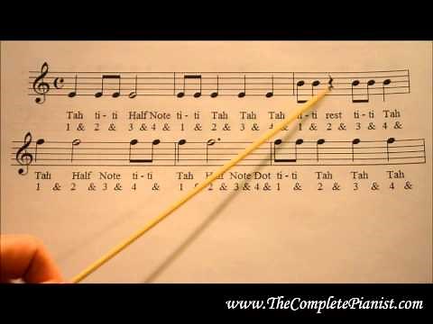 Rhythm Note Value Pyramid: Beginner Workbook 2