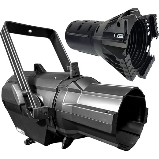Blizzard Lighting Prima Profile WW Ellipsoidal Spot Fixture with 19° Lens