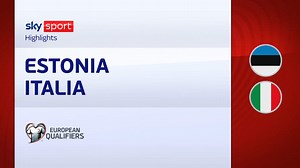 Estonia-Italia 1-3: video, gol e highlights