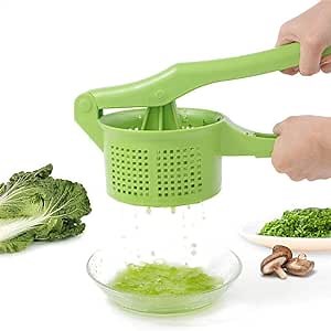Vegetable juicer green manual fast multi-function vegetable tool kitchen accessories juicer juicer, suitable for vegetable dewatering, making vegetable stuffing, squeezing meat