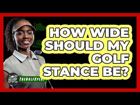 How Wide Should My Golf Stance Be?