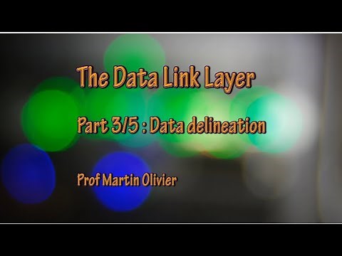 Data link layer (3/5): Data delineation (Computer networks)
