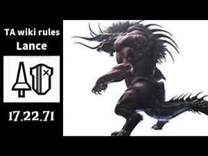 [MHW] ベヒーモス ランス ソロ 17'22"71(TA Wiki rules)/Behemoth Lance solo