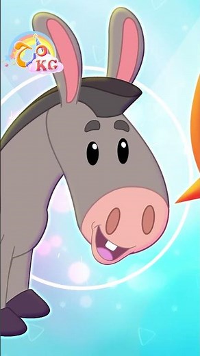 How does a donkey talk?