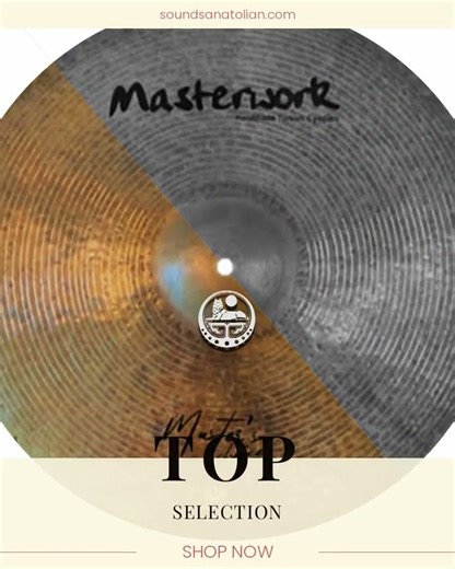 Masterwork Cymbals 15" Master's Choice Crash Paper Thin