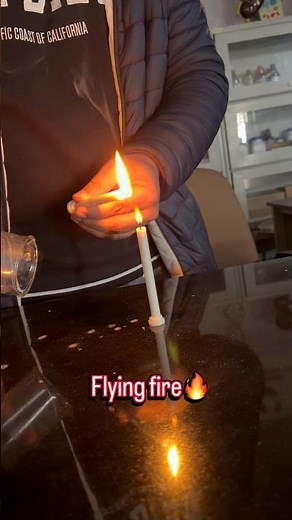 🔥 Wax Vapour Burning Experiment | Candle Science Explained |