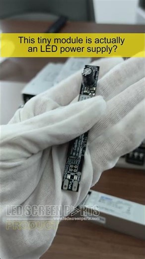 This tiny module is actually an LED power supply?