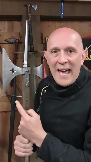 Pollaxe does NOT mean Pole Axe. Medieval weapons. #martialarts #history #medieval