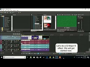 How to Make G Major 9 On Sony Vegas Pro