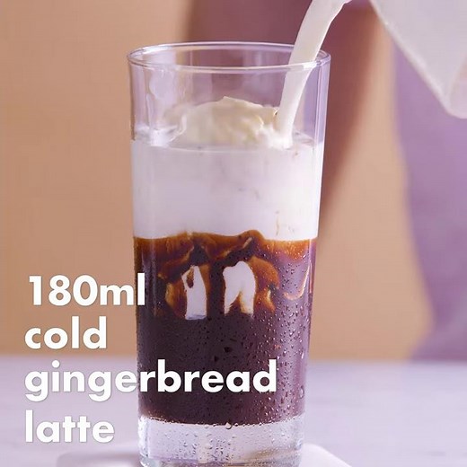 How to make Iced Gingerbread Latte