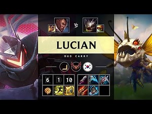 Lucian ADC vs Kog'Maw - KR Grandmaster Patch 25.21