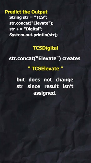 TEQ Daily Q.No: 5114 | Java String Puzzle Explained Like a Pro | Wipro/TCS Prep #PlacementReady
