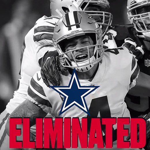 The Dallas Cowboys have been eliminated from playoff contention. | Sunday Night Football on NBC