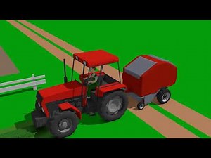 Cartoons about Tractors and Agricultural Machinery for Kids - cartoon animation for kids