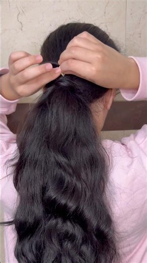EASY Invisible ponytail hack 😍🔥 #hair #trending #shorts #fyp #explore #viralvideo #viral #foryou