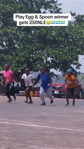 Egg & Spoon Race Challenge - Sierra Leone Edition