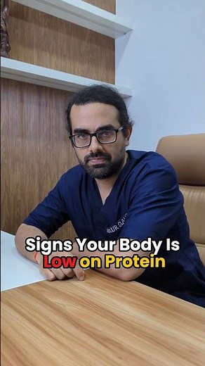 💪 Signs Your Body Is Low In Protein 😨#ProteinDeficiency #HealthyDiet #Nutrition #HealthTipsYour
