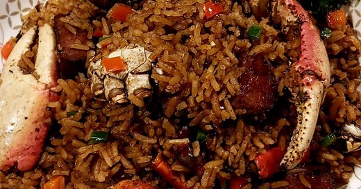 Andros Crab & Rice • BLACK FOODIE