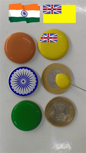 india national flag drawing on coins #art #shorts #youtubeshorts