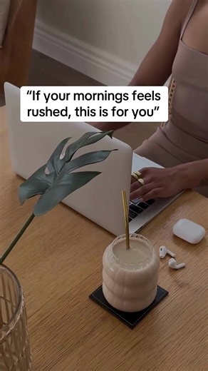Mornings don’t need to be loud to be productive. #morningreset #weeklyreset #calmroutines #softproductivity #fy