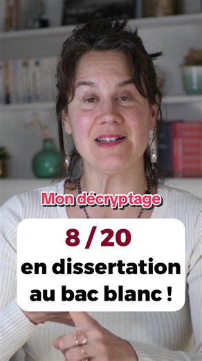 Décryptage d'une dissertation au bac blanc de français