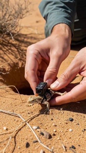 Desert Lizard 🦎 #shortvideo #microcamera #animation #trending #shorts#wildlifeshorts #viral