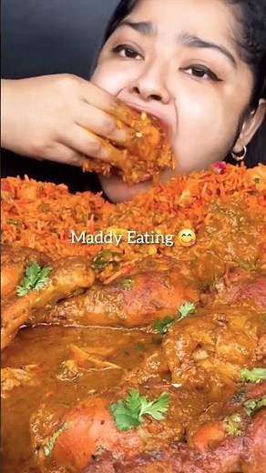 Maddy eating show #mukbang #asmr #shorts