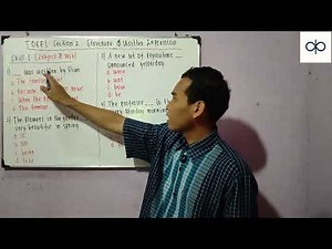 TOEFL Structure & Written Expression Skill 1| Pembahasan & Latihan