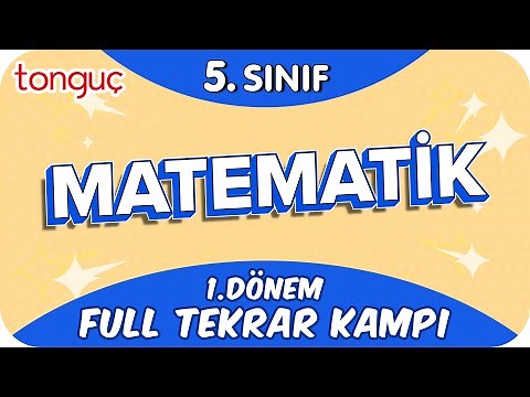 5. Sınıf Matematik 1. Dönem Full Tekrar ♻ #2024